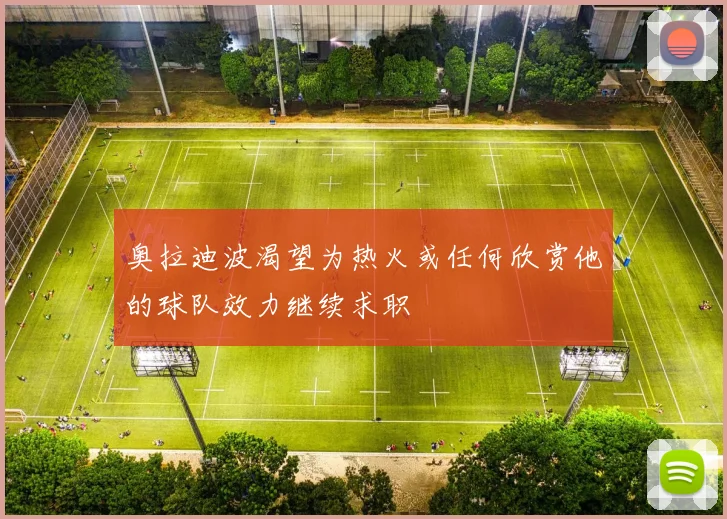 奥拉迪波渴望为热火或任何欣赏他的球队效力继续求职